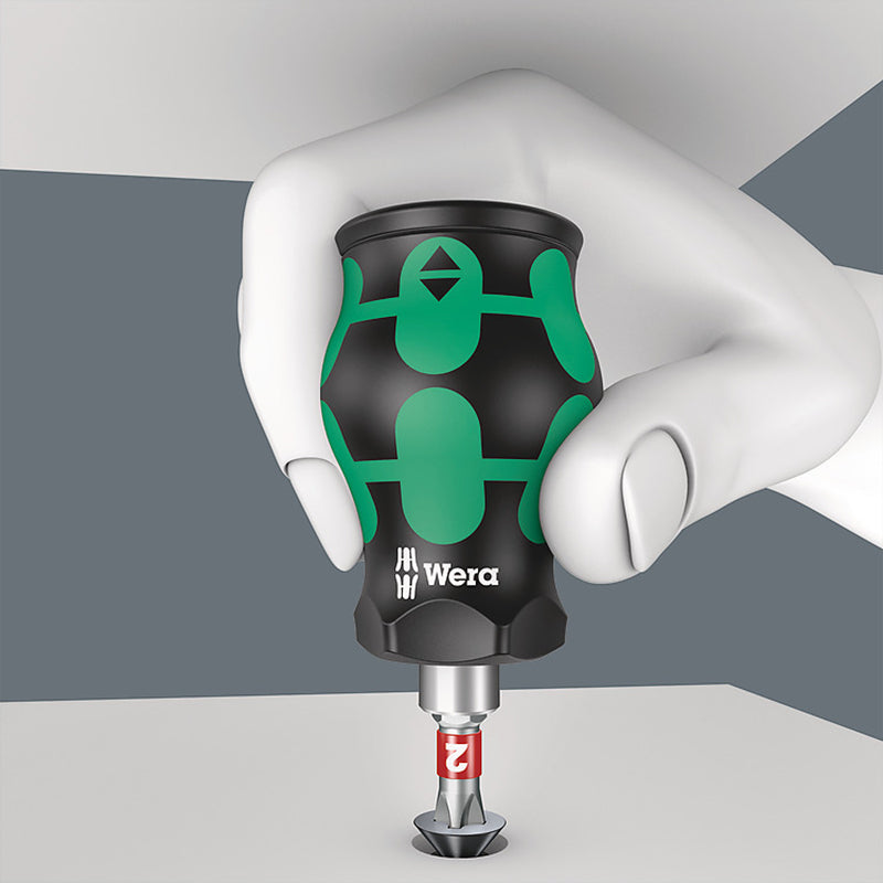 Wera 05008873001 Kraftform Kompakt Stubby 1 with PH/TX/SL Bit Storage Stubby Magazine Bit Holder
