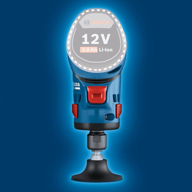Bosch Professional GWG 12V-50 S Rotary Grinder 12V Brushless Motor High Torque Variable Speed Trigger Switch and 5 Speed Mode