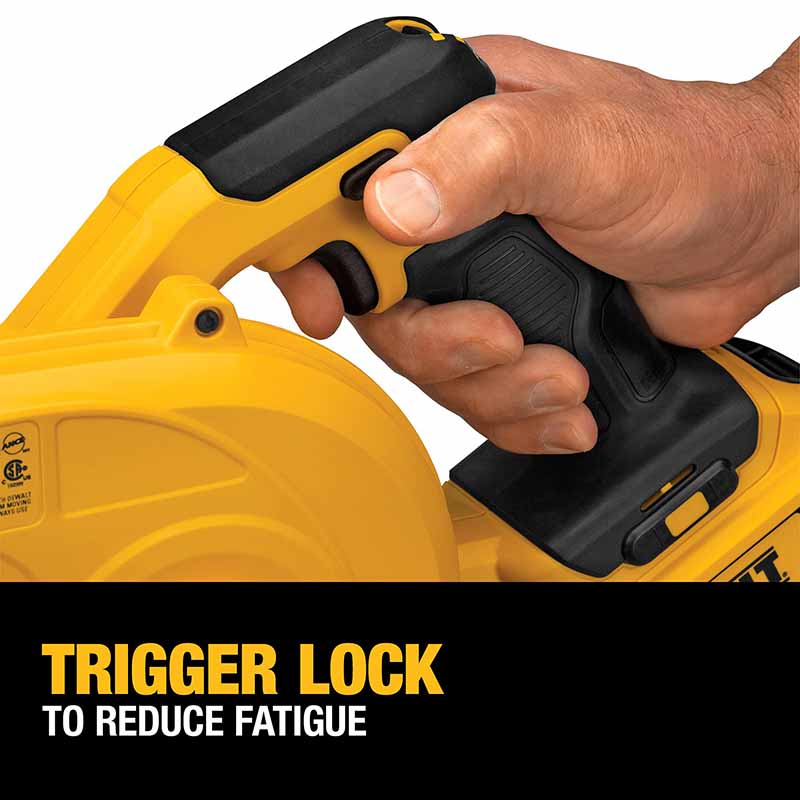 DEWALT DCE100 20V Lithium Battery Blower Dust Collector Home Computer Blowing Dust Leaf Sawdust Cleaning Air Blower Bare Tool