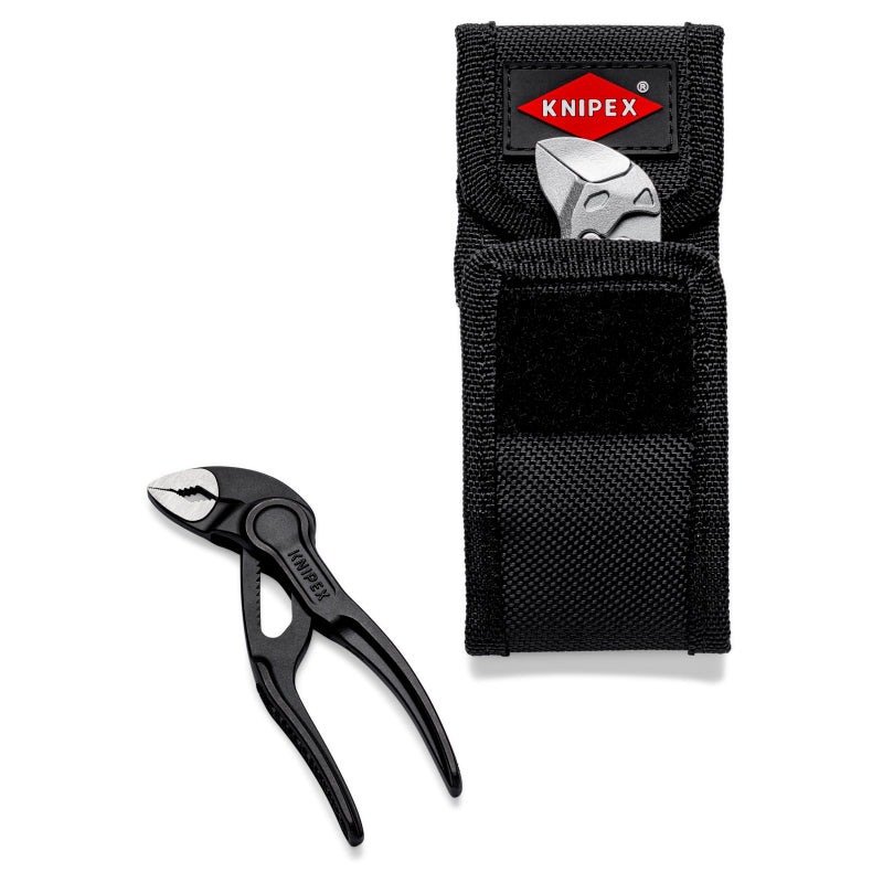 KNIPEX 00 20 72 V04 XS Mini Pliers Set XS in Belt Pouch 1 x 87 00 100, 1 x 86 04 100