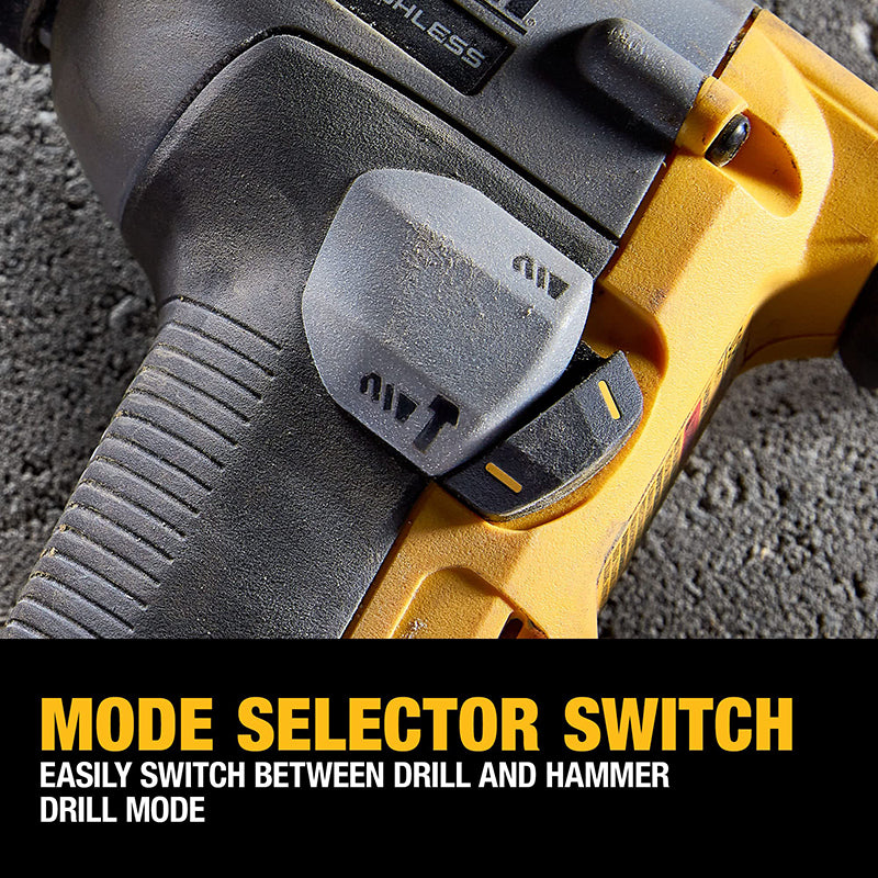 DeWalt DCH172N Compact Hammer Cordless Rechargeable Electrical Hammer Drill 5/8 Inch 20V MAX Hammer Bare Tool