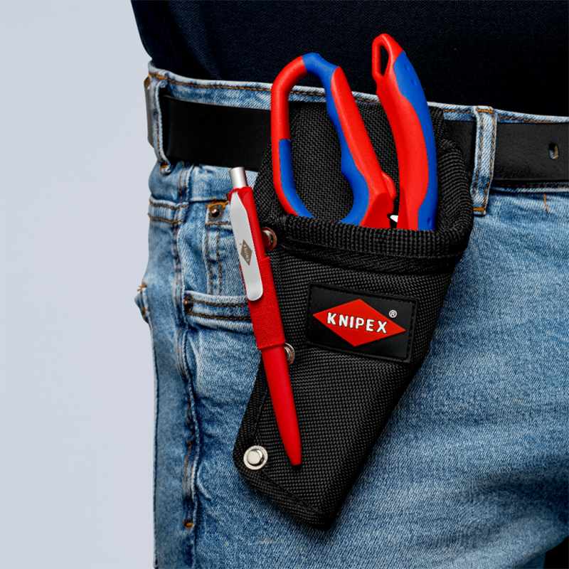 KNIPEX 00 19 75 LE Multi-purpose Belt Pouch Ideal Form for The Angled Electricians' Shears 95 05 20 SB