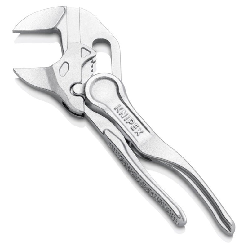 KNIPEX 86 04 100 Pliers Wrench XS 4'' Alloy Steel Chrome Plated Mini Plier