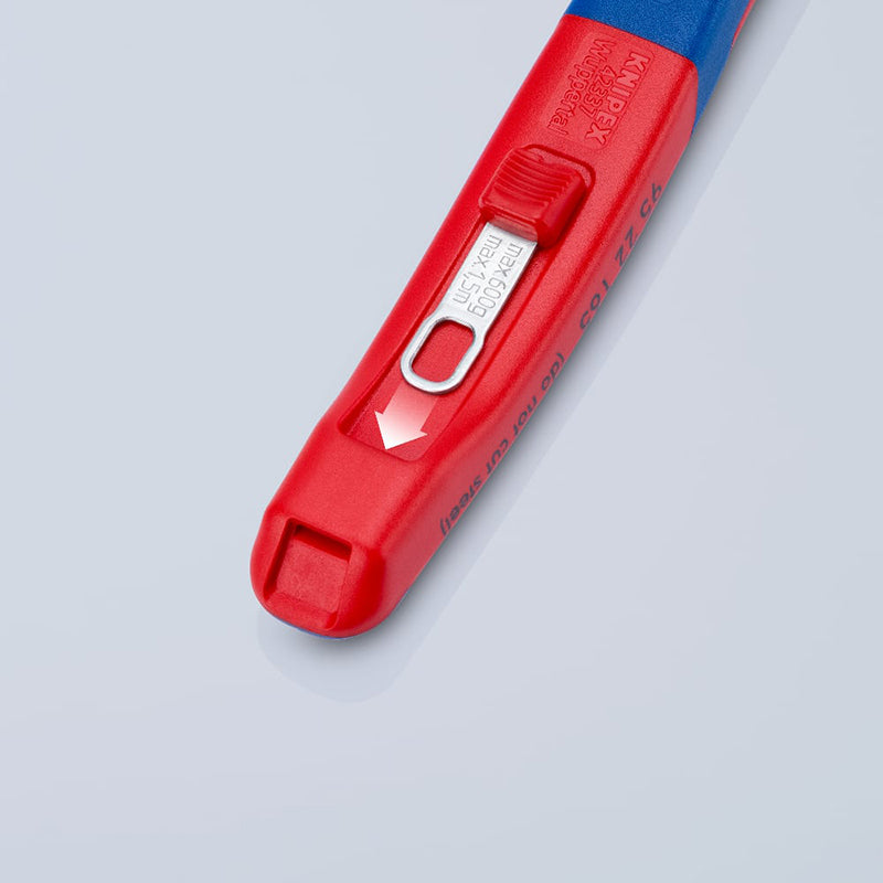 KNIPEX 00 63 06 TCR TetheredTool Clips + ColorCode Clips Red 3 Pieces Each