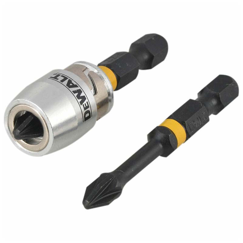 DEWALT DT70547T Magnetic Screwlock Driver Aluminium Sleeve Bits & Holders Ring Tool Accessories 50mm