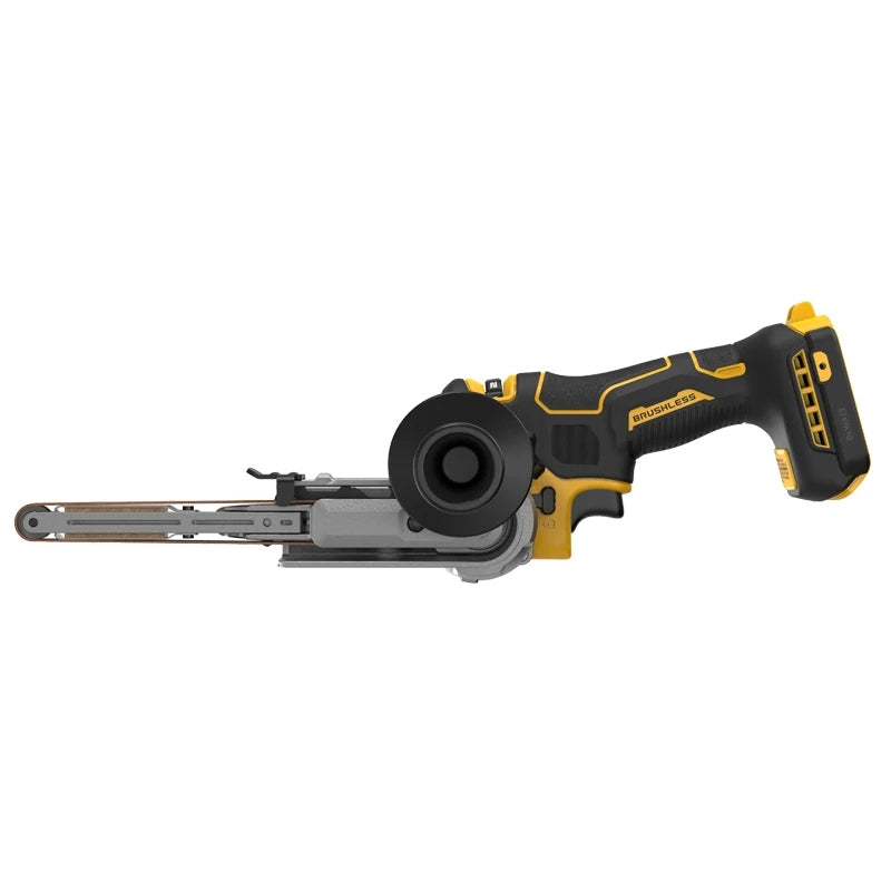 DEWALT DCM200 Sander 20V Bandfile 18inch Brushless Cordless Belt 104° Rotating Contact ARM 700 MWO Power Grinding Tool Body Only