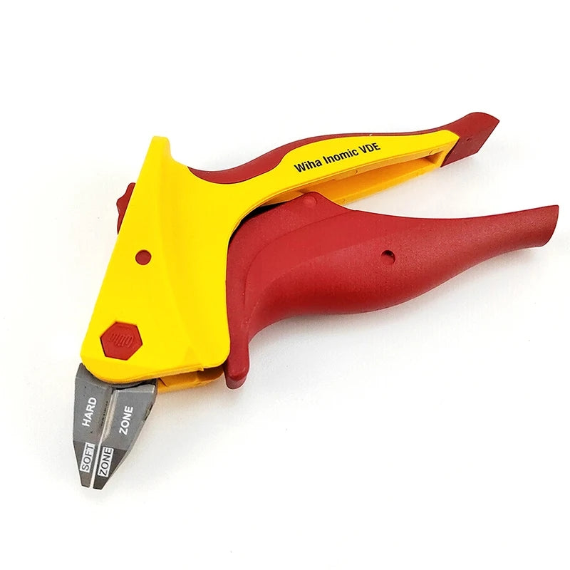Wiha 30666 Electrician's Insulated Diagonal Pliers with Innovative Dual Cutting Function of The Jaws Z12916