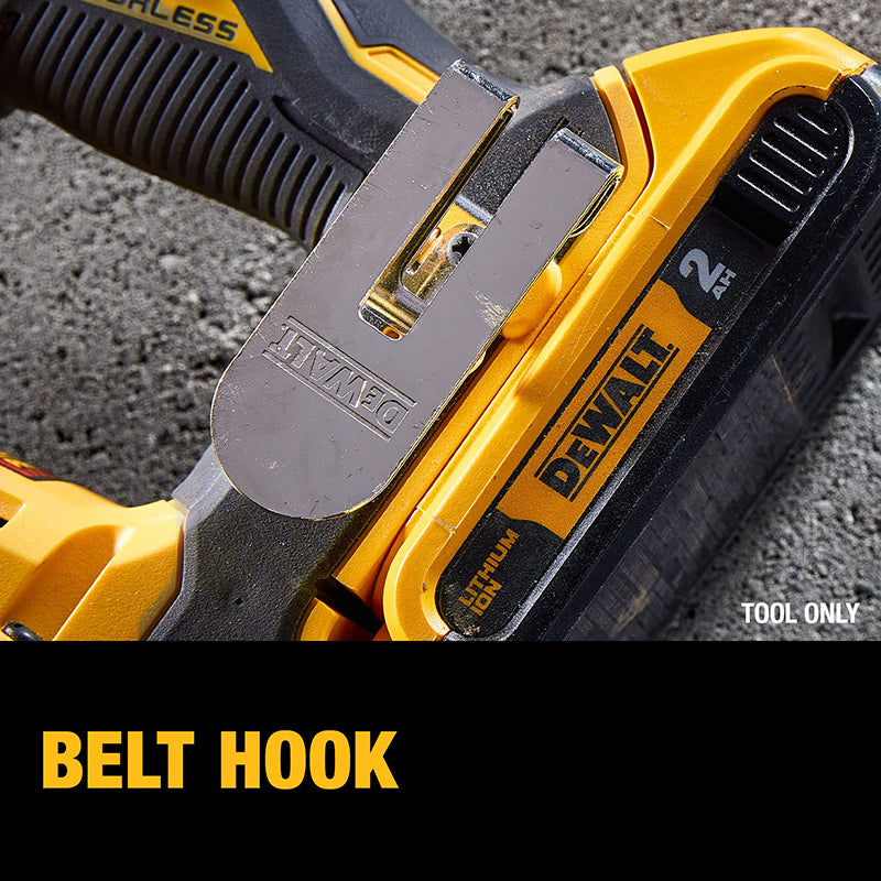DeWalt DCH172N Compact Hammer Cordless Rechargeable Electrical Hammer Drill 5/8 Inch 20V MAX Hammer Bare Tool