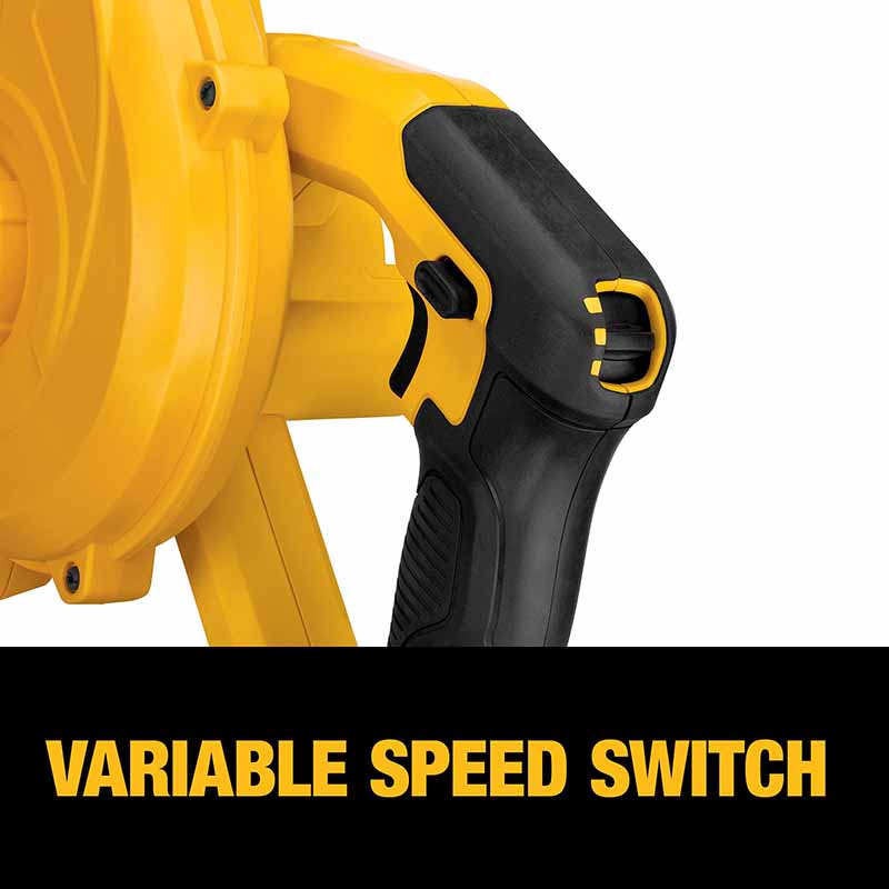 DEWALT DCE100 20V Lithium Battery Blower Dust Collector Home Computer Blowing Dust Leaf Sawdust Cleaning Air Blower Bare Tool
