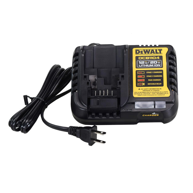 DEWALT DCB1104 Original Rapid Charger 12V 20V MAX Lithium Battery Charger With LED Indicator DCB115 Upgraded Version 220V