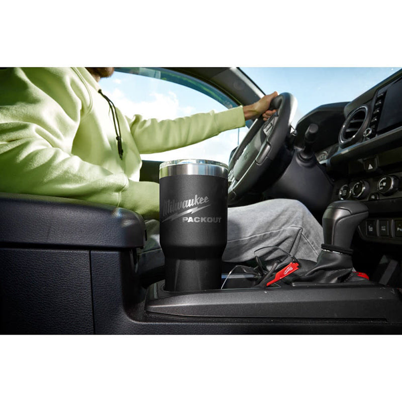 Milwaukee 48-22-8393B PACKOUT Tumbler Black 30oz