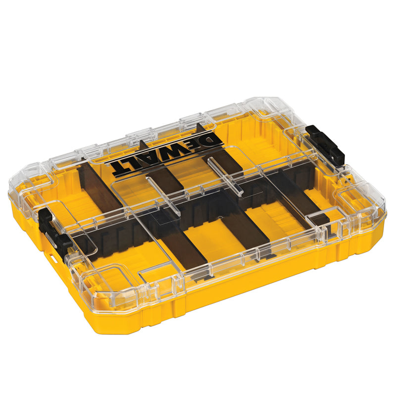 DEWALT DWAN2190 Large Tough Case 220*170*32MM Internal Partition Detachable Parts Drill Bit Hand Tool Accessories Storage Box