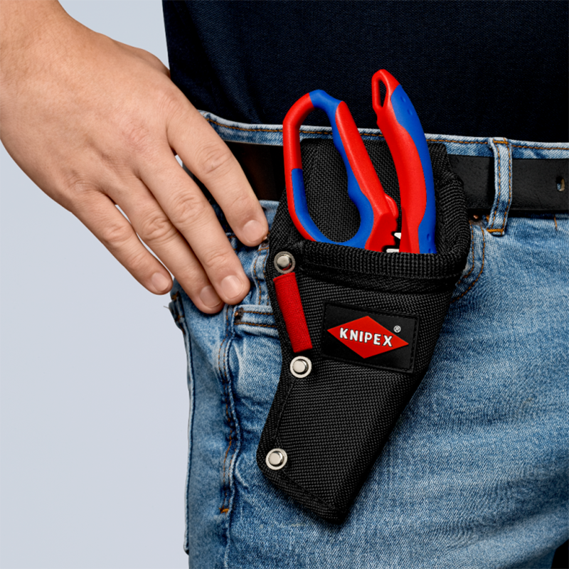 KNIPEX 00 19 75 LE Multi-purpose Belt Pouch Ideal Form for The Angled Electricians' Shears 95 05 20 SB