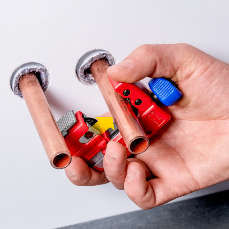 KNIPEX 90 31 01 TubiX S Pipe Cutter QuickLock