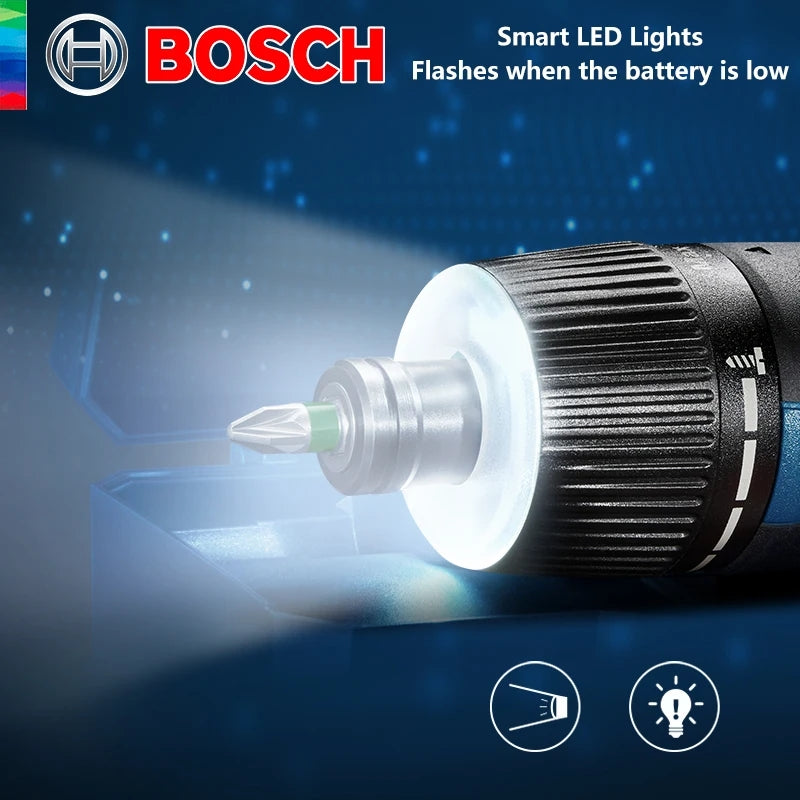 Bosch GO3 New Smart Mini Rechargeable Screwdriver 3.6V Use Press Type Internal Electricity With USB Charging Cable Screw