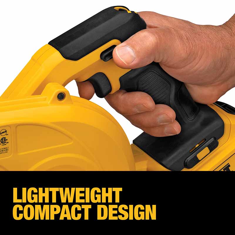 DEWALT DCE100 20V Lithium Battery Blower Dust Collector Home Computer Blowing Dust Leaf Sawdust Cleaning Air Blower Bare Tool