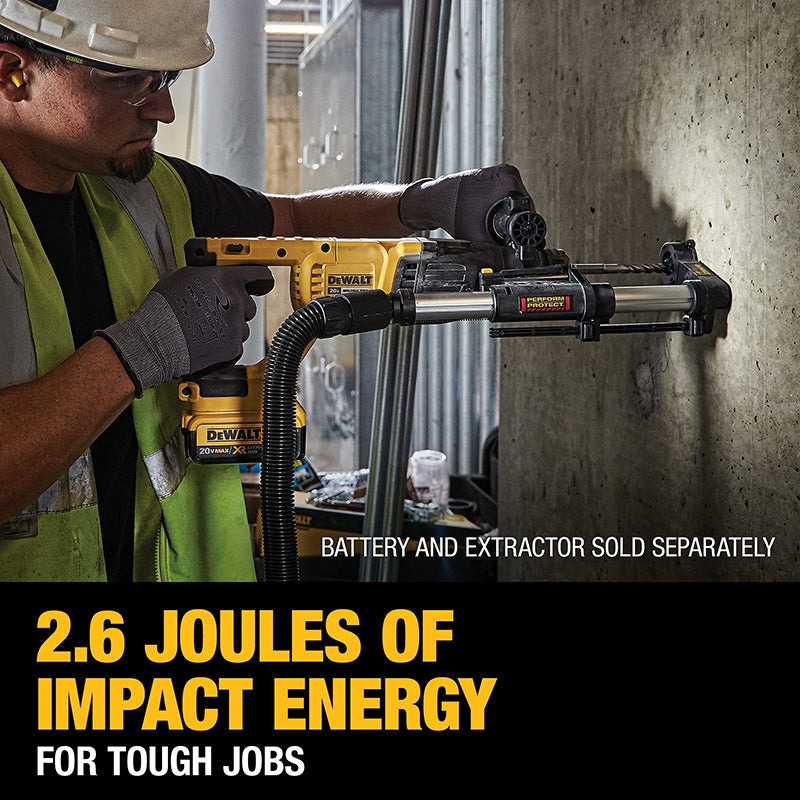 Dewalt ferramentas dch133 martelo rotativo 20v max velocidade variável broca sem escova d-alça multifuncional industrial recarregável broca ferramenta nua