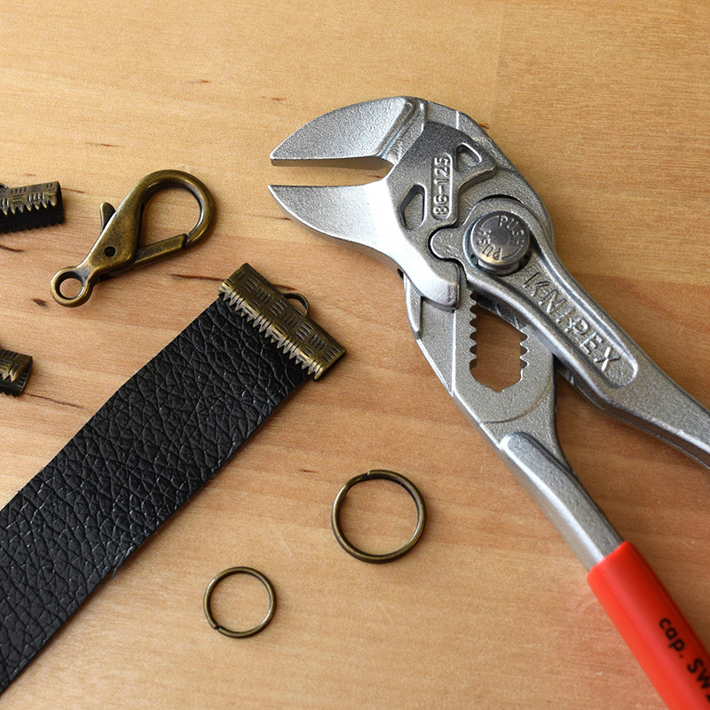 KNIPEX 86 03 125 5-Polegada Mini Alicate Chave Agarrando Segurando Pressionando Aplicações de Dobra Alicate de Tubulação de Água de Alta Dureza