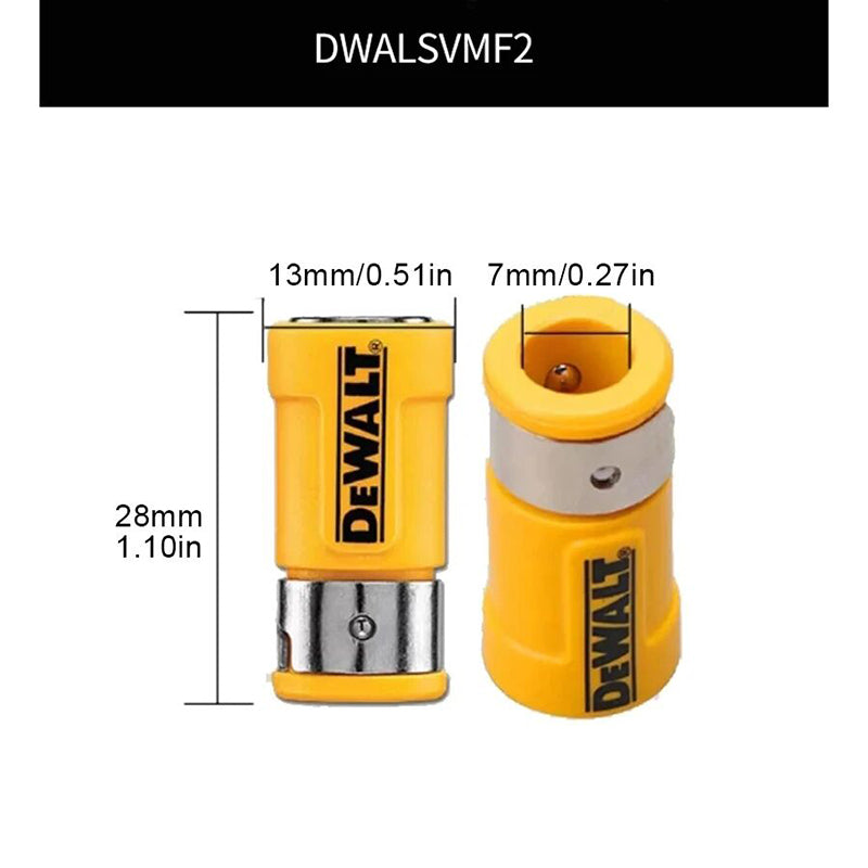 DEWALT DWASLVMF2 MAXFIT Magnetic Bit Sleeve Set Impact Driver Cordless Drill Bits Sets Power Tool Accessories