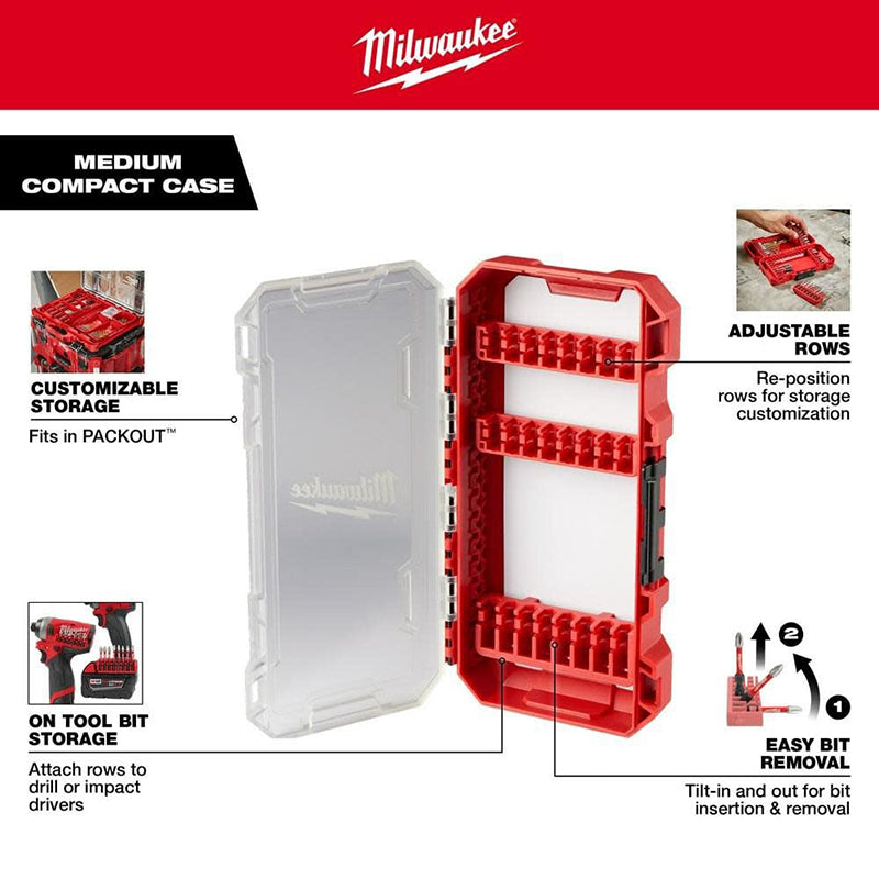 Milwaukee 48-89-4859 10-Piece Metric Titanium SHOCKWAVE Red Helix Drill Bit Kit