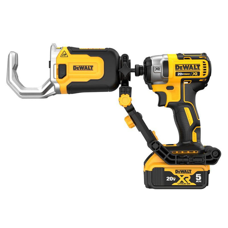 DEWALT DWAPVCIR PVC/PEX Cutter Attachment 6X Faster Cuts Work with 18V/20V Impact Driver
