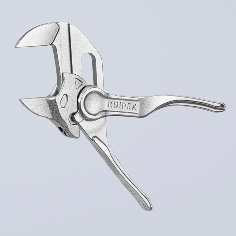 KNIPEX 86 04 100 Pliers Wrench XS 4'' Alloy Steel Chrome Plated Mini Plier