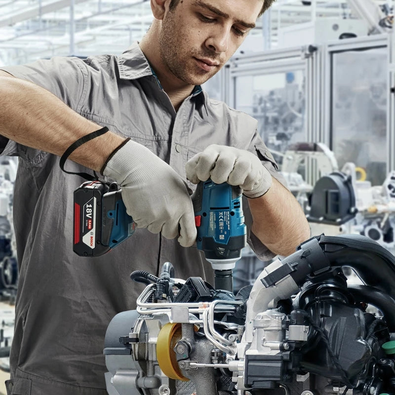 Bosch GDS18V-400 Impact Wrench Professional 18V 400N.m Brushless Electric Cordless Wrench Without Battery