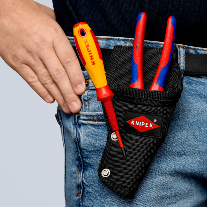 KNIPEX 00 19 75 LE Multi-purpose Belt Pouch Ideal Form for The Angled Electricians' Shears 95 05 20 SB