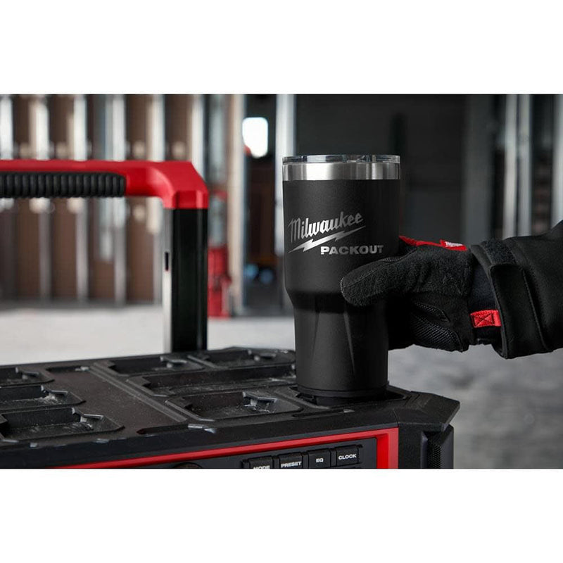 Milwaukee 48-22-8393B PACKOUT Tumbler Black 30oz