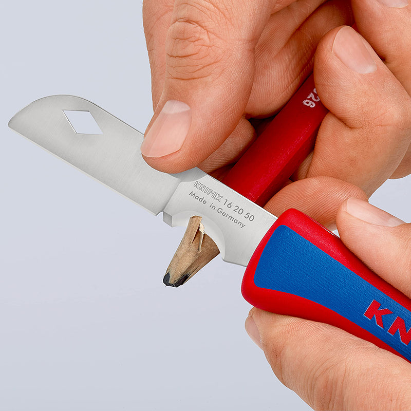 KNIPEX 16 20 50 SB Folding Knife Universal Durable Knife