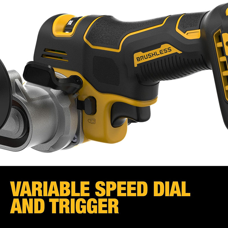 DEWALT DCM200 Sander 20V Bandfile 18inch Brushless Cordless Belt 104° Rotating Contact ARM 700 MWO Power Grinding Tool Body Only