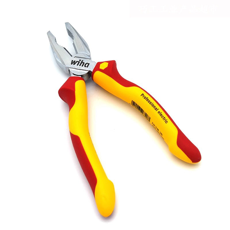 Wiha 26708 Chrome Plated Combination Plier 1000V VDE Insulated Wire Cutters 180mm Germany