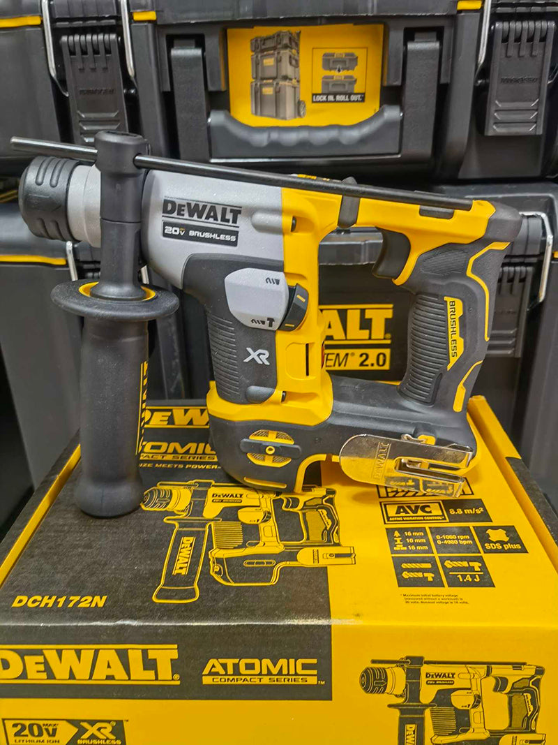 DeWalt DCH172N Compact Hammer Cordless Rechargeable Electrical Hammer Drill 5/8 Inch 20V MAX Hammer Bare Tool