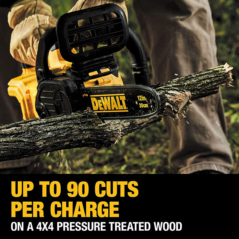 DEWALT DCM565 18V/20V XR Brushless Cordless 30cm Chainsaw Garden Wood Cutting Electric Saw 12'' Bare Tool