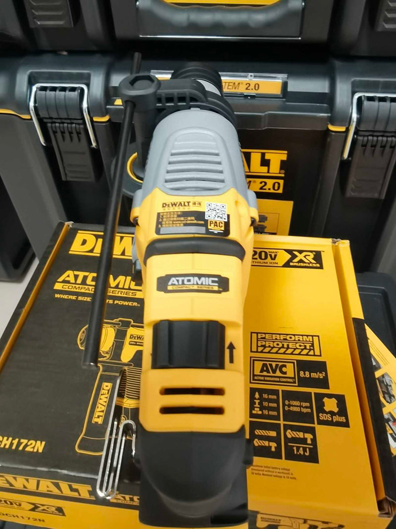 DeWalt DCH172N Compact Hammer Cordless Rechargeable Electrical Hammer Drill 5/8 Inch 20V MAX Hammer Bare Tool