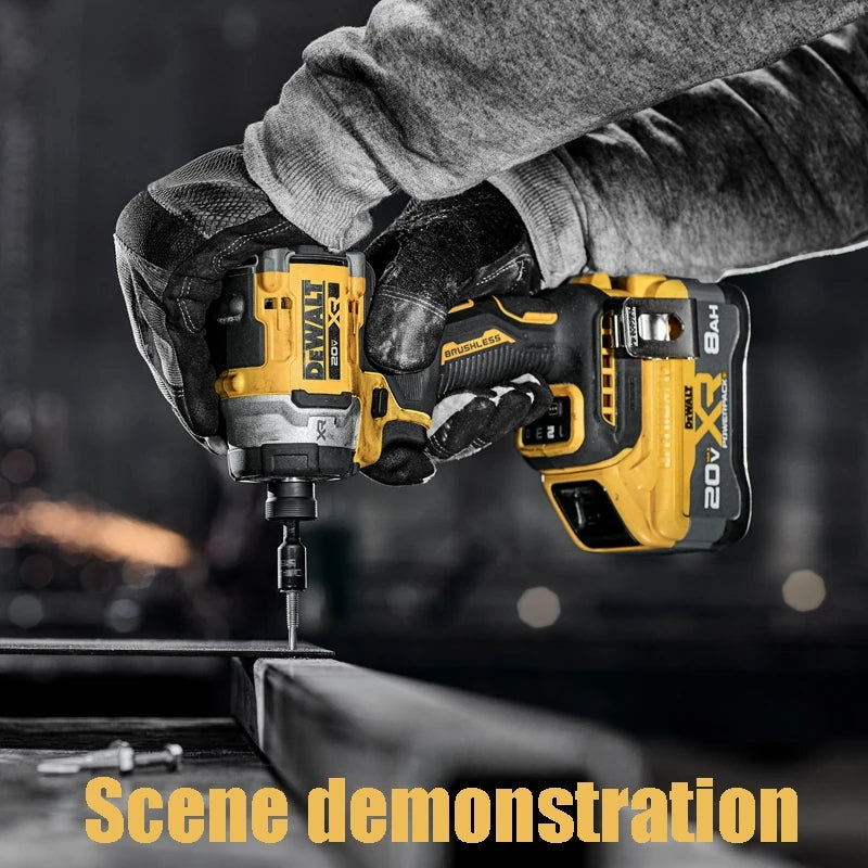 DEWALT DCF860 Electric Screwdriver 20V Brushless Cordless 282NM Decoration Impact Driver DCF850 Upgraded Version Bare Tool