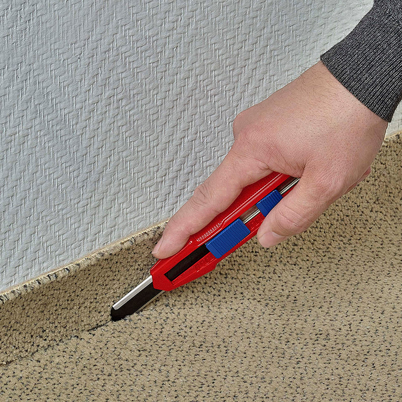 KNIPEX 90 10 165 BK CutiX Universal Knife Wallpaper Utility Knife