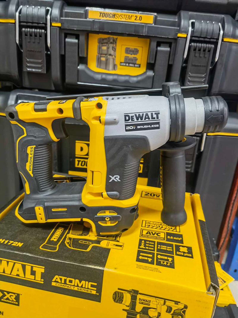 DeWalt DCH172N Compact Hammer Cordless Rechargeable Electrical Hammer Drill 5/8 Inch 20V MAX Hammer Bare Tool