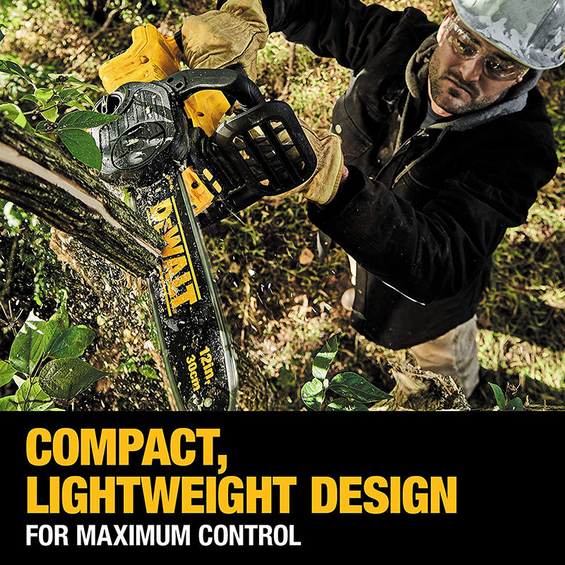 DEWALT DCM565 18V/20V XR Brushless Cordless 30cm Chainsaw Garden Wood Cutting Electric Saw 12'' Bare Tool