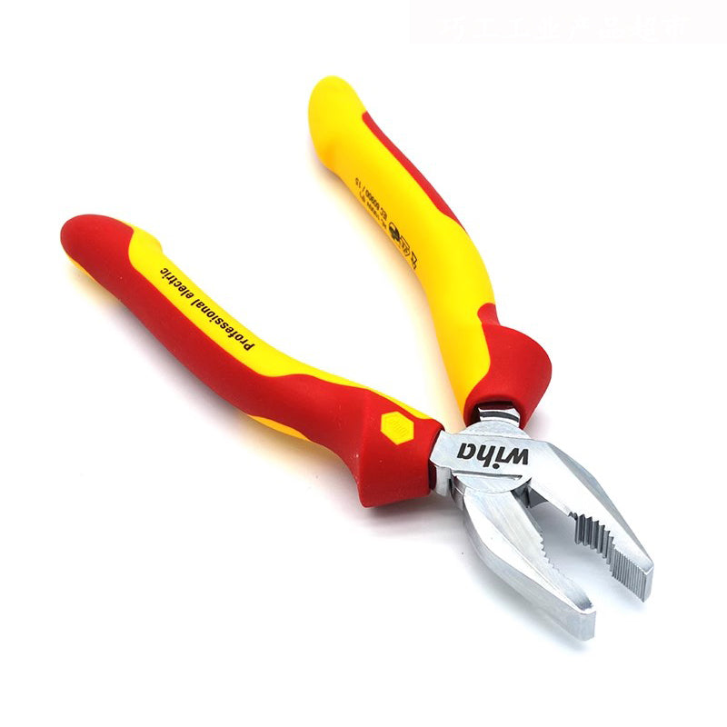 Wiha 26708 Chrome Plated Combination Plier 1000V VDE Insulated Wire Cutters 180mm Germany