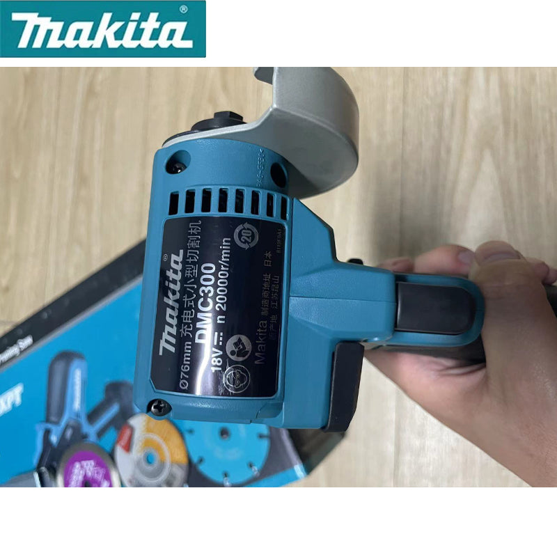 Makita DMC300 Small Cutting Machine Compact Cut OFF 18V Lithium Brushless 76MM 20000RPM Mini Angle Grinder Bare Tool