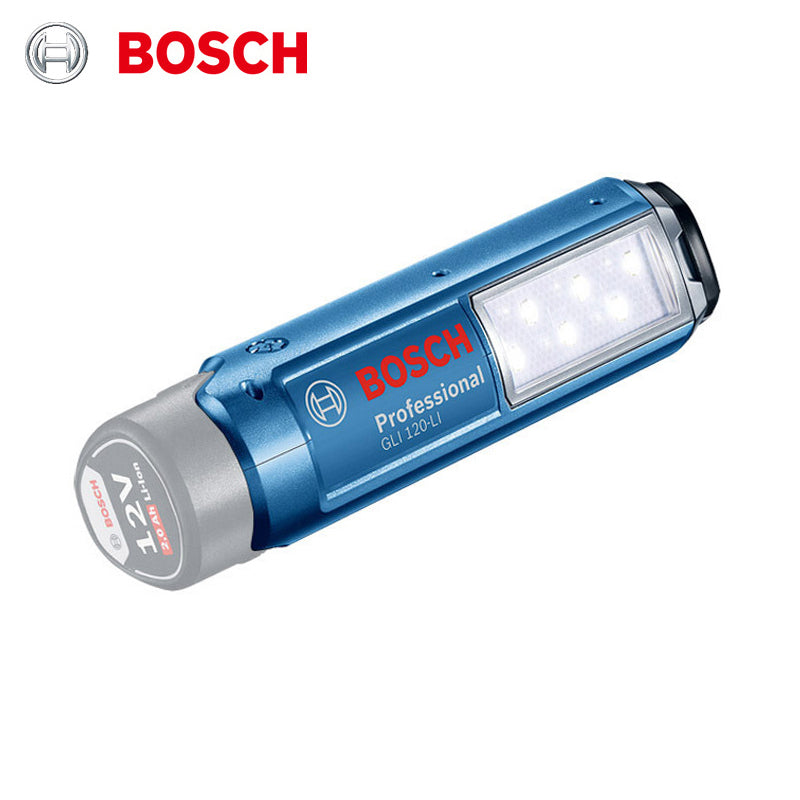 Bosch GLI 120-LI Work Light 12V Lithium Battery Torch Handheld LED 300Lumen Handheld Lighting Lamp Without Battery