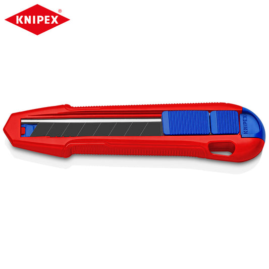 KNIPEX 90 10 165 BK CutiX Faca universal para papel de parede Faca utilitária