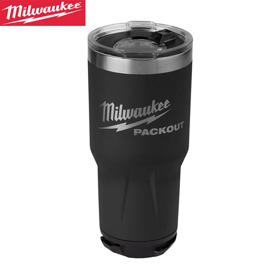 Milwaukee 48-22-8393B PACKOUT Tumbler Black 30oz