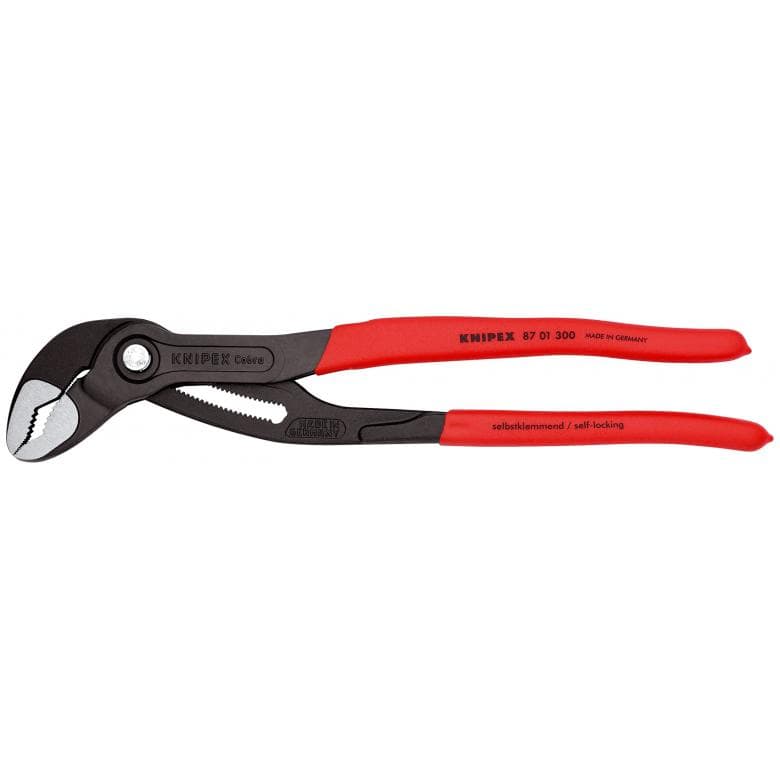 KNIPEX 87 01 300 Cobra High-Tech Water Pump Pliers 300mm 8701300 Self-locking