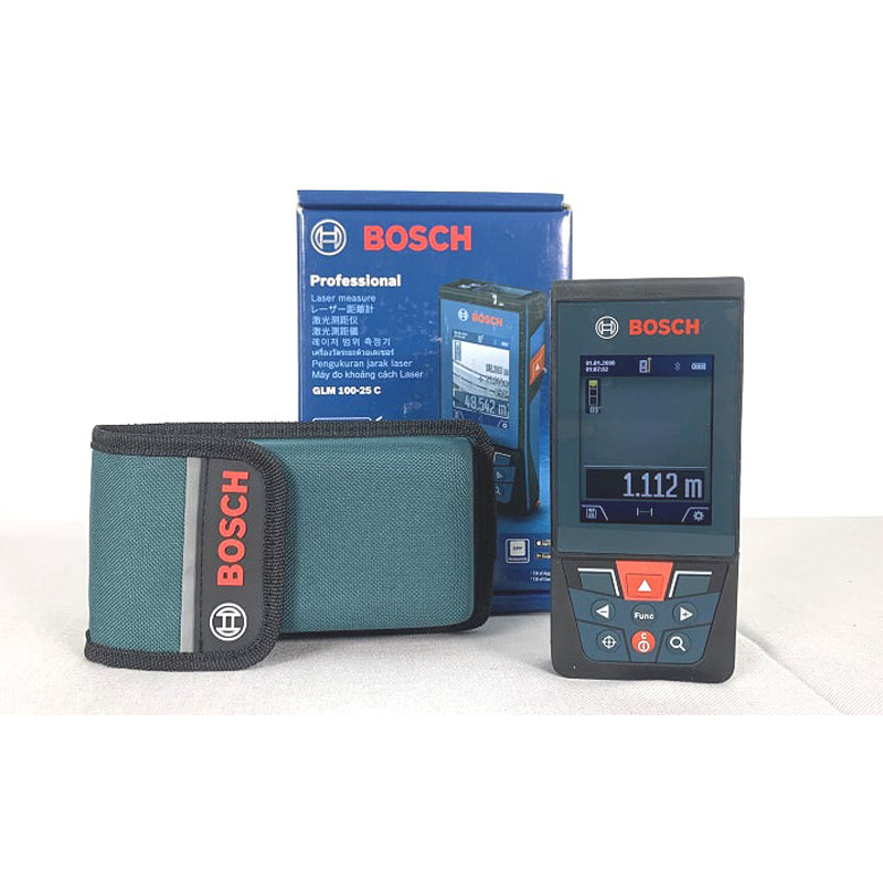 BOSCH GLM100-25C Professional 100m Outdoor Infrared Laser Rangefinder Precise Laser Measure High Quality Materials