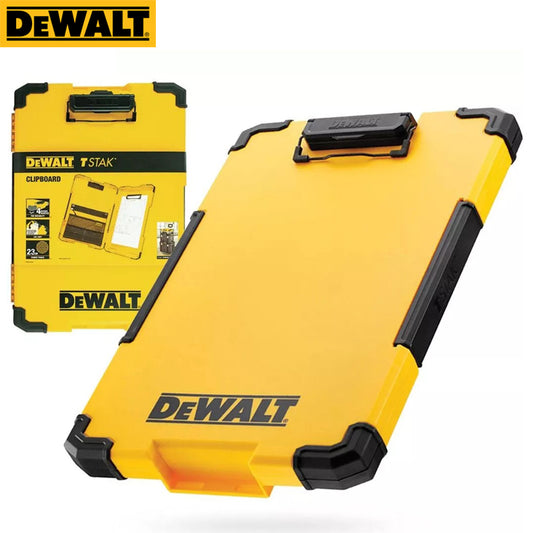 DEWALT DWST82732-1 TSTAK Clipboard Organiser LED Light Internal Pouch Metal Clip Portable Multifunctional Convenient Writing