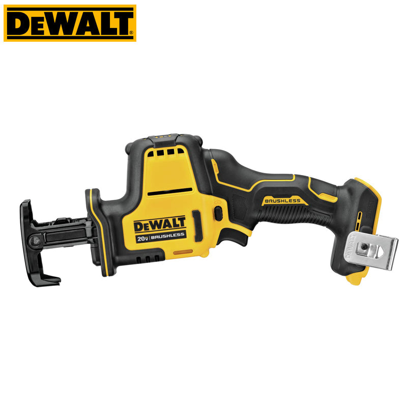 Dewalt dcs369 20v serra alternativa, sem escova, com uma mão, bateria de lítio, velocidade ajustável, metal, madeira, serra elétrica, ferramenta nua