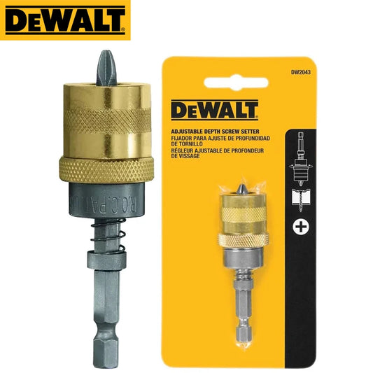 DEWALT DW2043 1/4in Hex Adjustable Screw Depth Setter Screwdepth Setter Power Tool Accessories