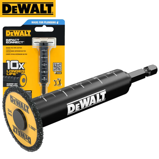 DEWALT DWAIPCIR Impact Connect Inside Cutting Tool Accessories Part 34MM With Scale For PVC PIPE Cutter